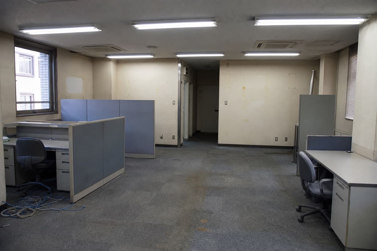 渋谷区代々木 オフィス内装・参考プランの施工前イメージ